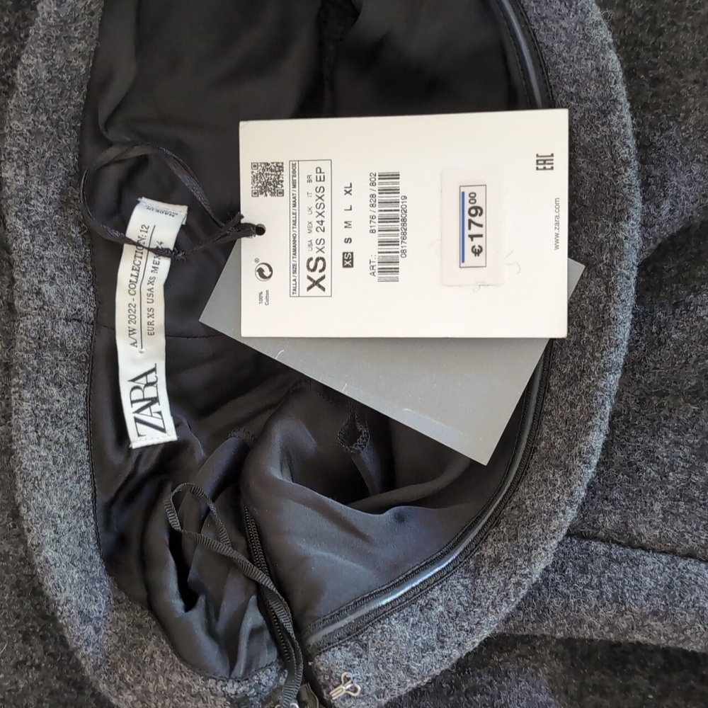 Zara wool strapless tube dress - Picture 14 of 15